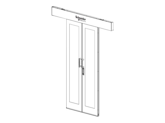 APC HyperPod Door Dual Sliding Doors - Rack-Tür
