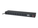 APC AP7800B - Messgerät - 1U - Schwarz - 8 AC-Ausgänge - NEMA 5–15R - NEMA 5-15P