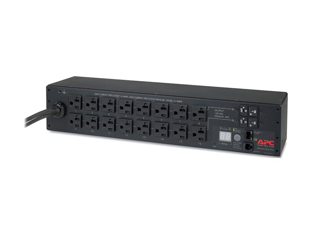 APC Metered Rack PDU AP7802B - Stromverteilungseinheit (Rack - einbaufähig)