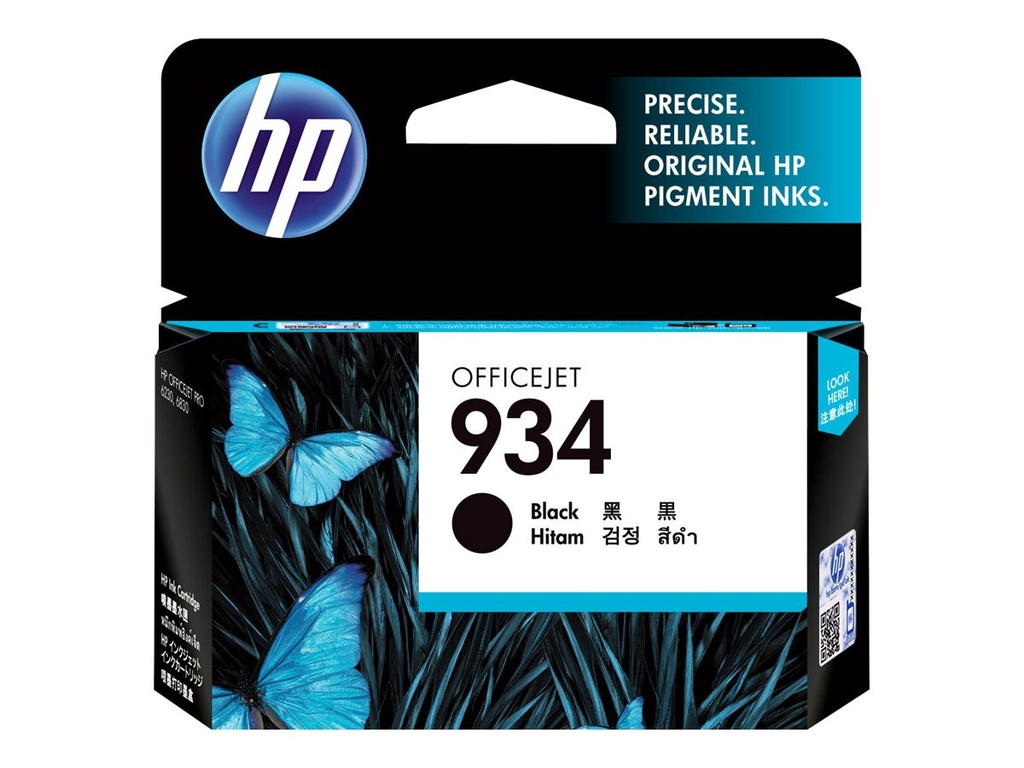 HP 934 - Schwarz - original - Tintenpatrone -