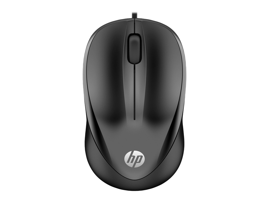 HP Wired Mouse 1000 - Maus - Maus - 1.200 dpi