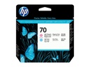 HP 70 - Hellmagentafarben, hell Cyan - Druckkopf