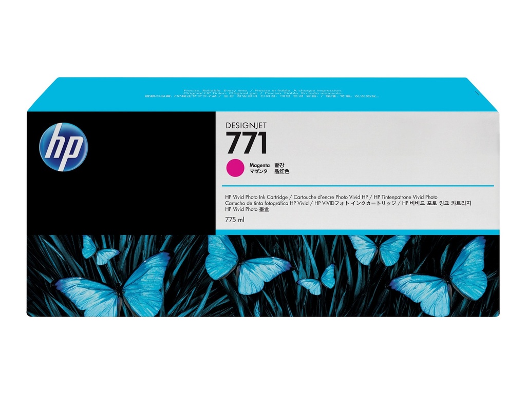 HP DesignJet 771C - Tintenpatrone Original - Magenta - 775 ml
