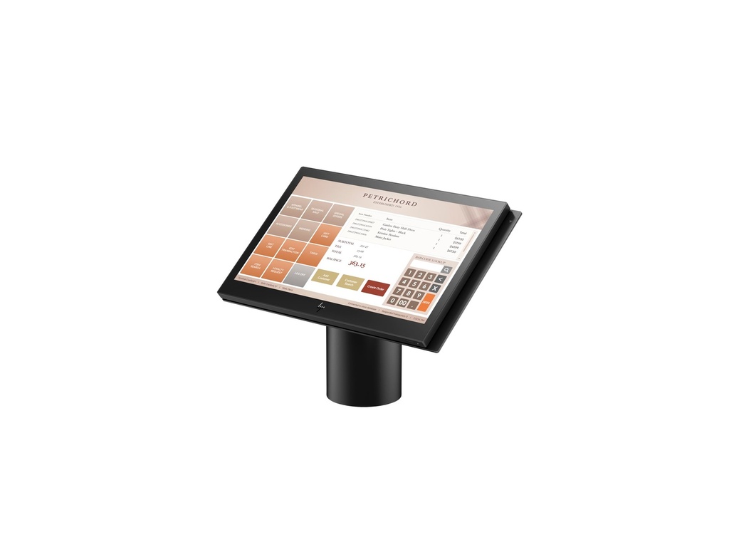 HP Engage One 145 - All-in-One (Komplettlösung) - 1 x Core i5 7300U / 2.6 GHz - RAM 8 GB - SSD 256 GB - NVMe, TLC - HD Graphics 620 - 1GbE - Win 10 IoT Enterprise 64-bit Retail - Monitor: LED 35.56 cm (14")