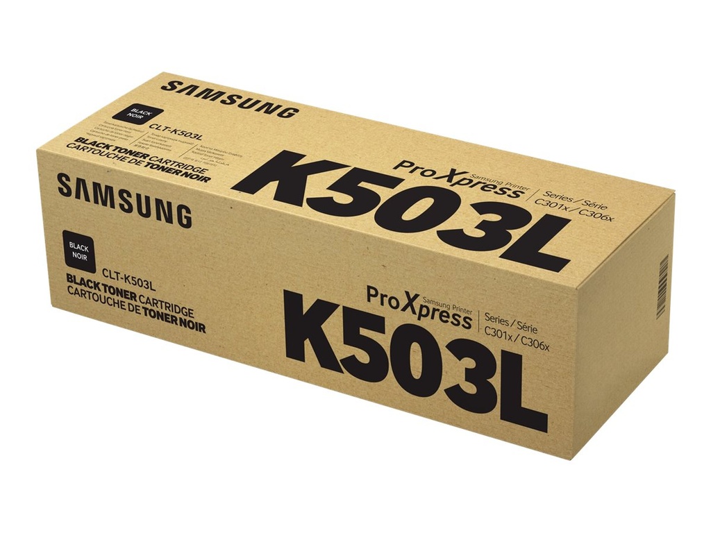 Samsung HP CLT-K503L - Hohe Ergiebigkeit - Schwarz - original - Tonerpatrone (SU147A)