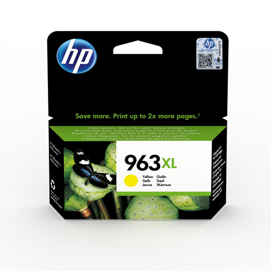 HP 963 XL - Original - Tinte auf Pigmentbasis - Gelb - HP - HP OfficeJet Pro 9010/9020 series - 1 Stück(e)