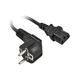 Synergy 21 Kabel Strom 230V Schutzkontakt CEE7 St Kaltgeräte IEC-C13 Bu