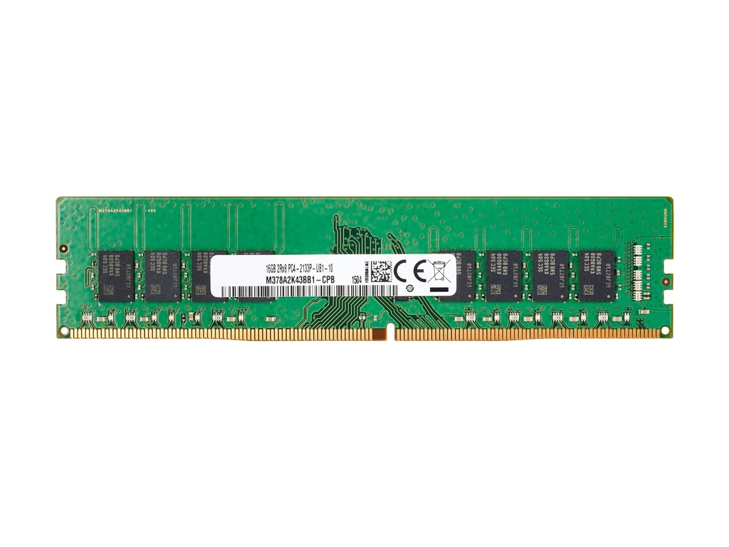 HP  DDR4 - Modul - 8 GB - DIMM 288-PIN - 3200 MHz / PC4-25600 - 1.2 V - ungepuffert - non-ECC - für HP 280 G4, 280 G5, 290 G3, 290 G4; Desktop 280 Pro G5, Pro 300 G6; EliteDesk 705 G5 (DIMM)