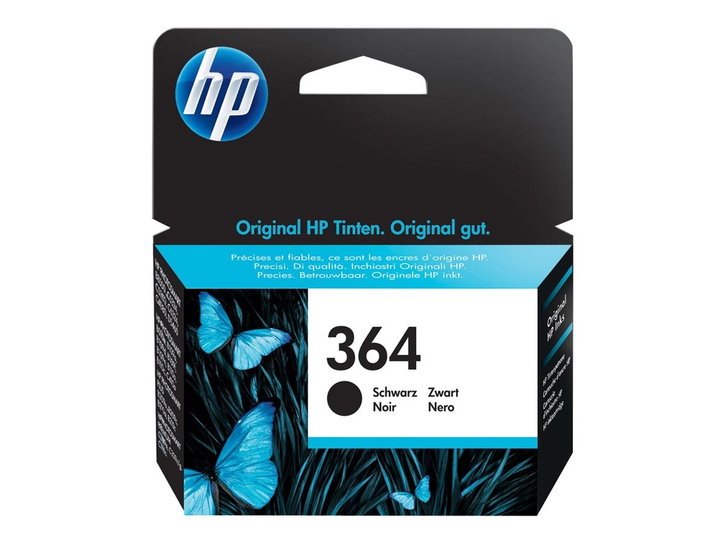 HP 364 - Schwarz - original - Tintenpatrone -