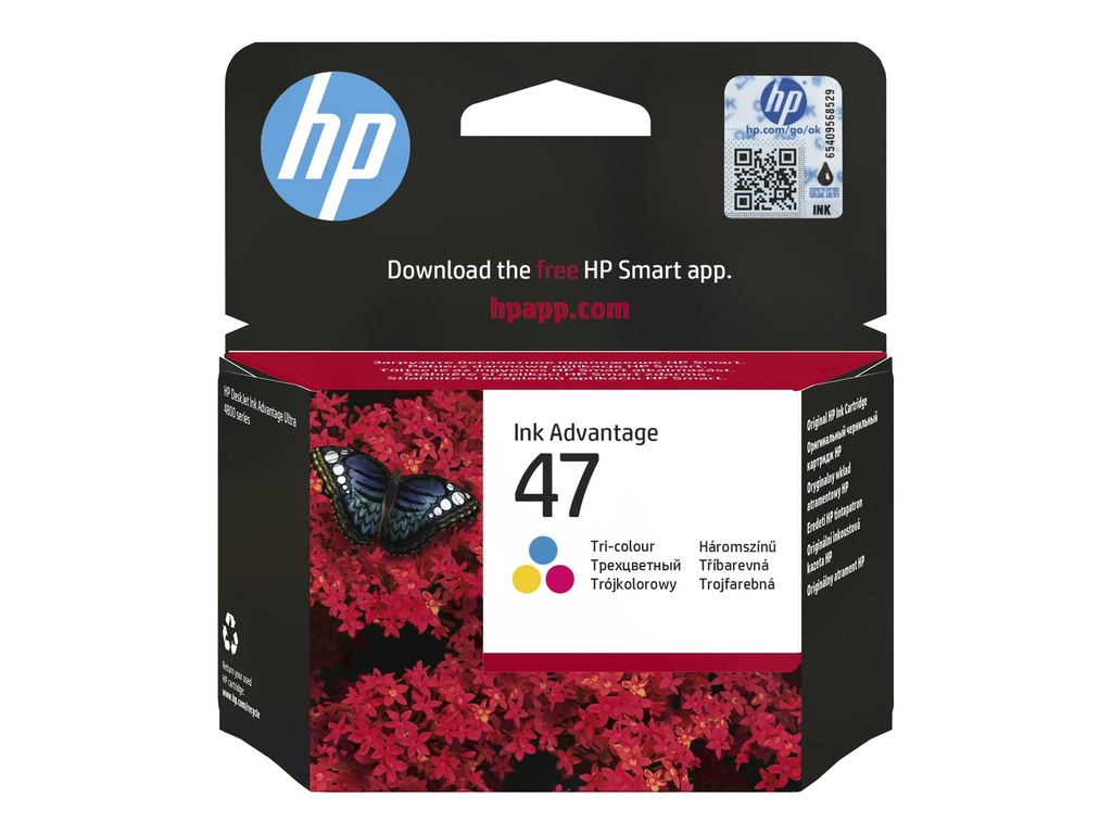 HP 47 - 14 ml - Farbe (Cyan, Magenta, Gelb) -