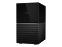 WD My Book Duo WDBFBE0160JBK - Festplatten-Array - 16 TB - 2 Schächte - HDD 8 TB x 2 - USB 3.1 (extern)