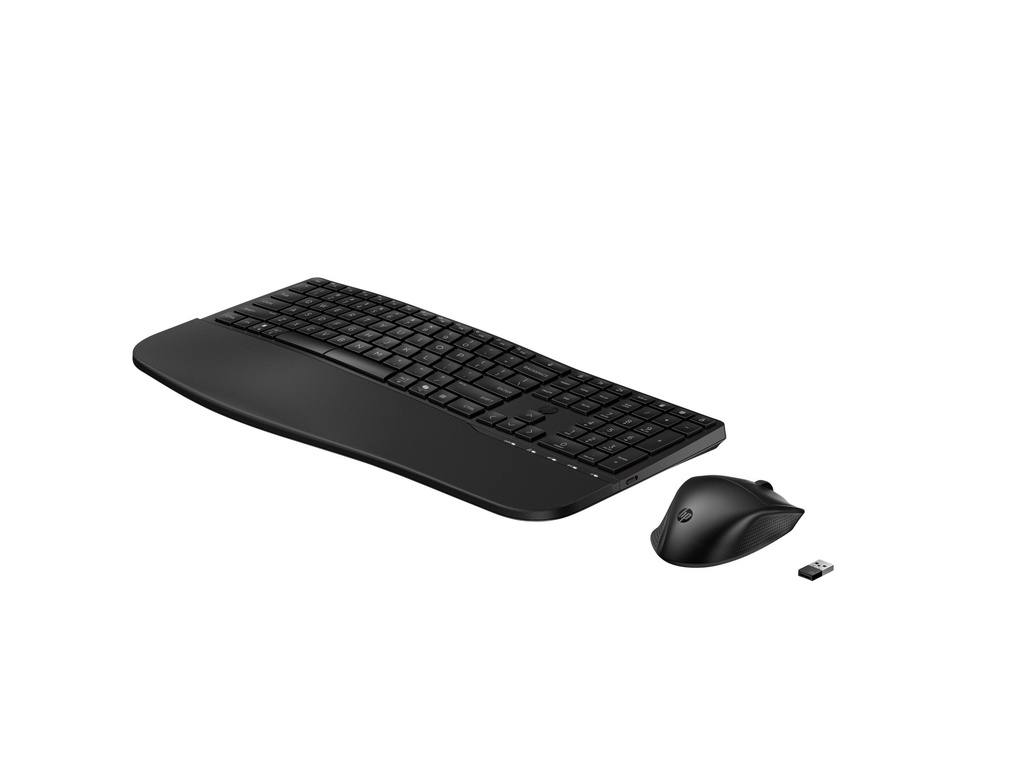 HP 685 - Tastatur-und-Maus-Set - Dual Mode, 3-Zonen-Layout, Multi-Device, 23 programmierbare Tasten, OS Auto-Detection, flacher Tastenhub