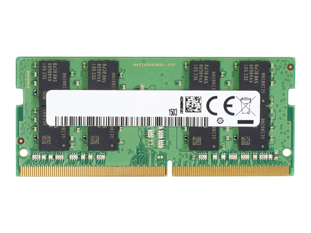 HP  DDR4 - Modul - 4 GB - SO DIMM 260-PIN - 3200 MHz / PC4-25600 - 1.2 V - ungepuffert - non-ECC - für Elite Slice G2 (SODIMM)