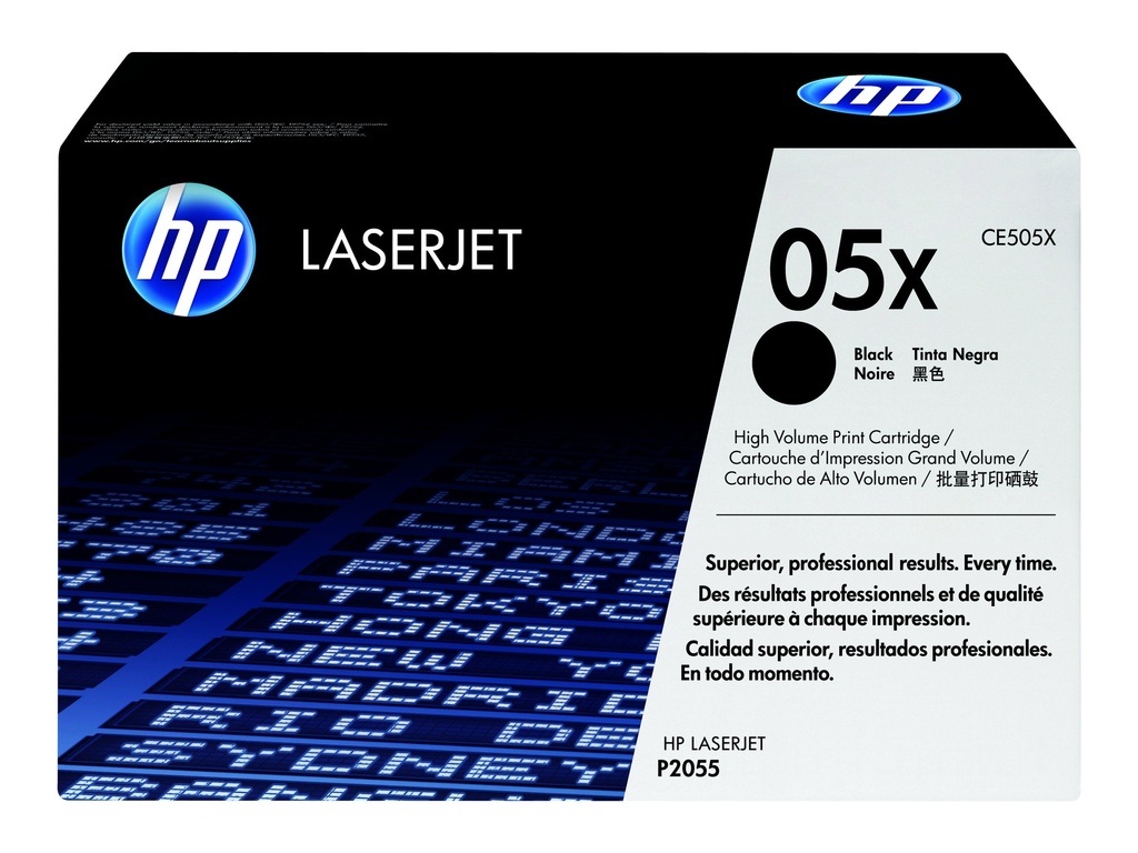 HP CE505X - Tonerpatrone - 1 x Schwarz