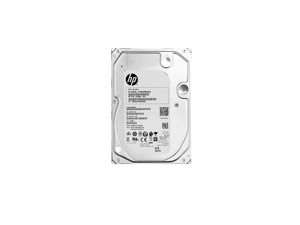 HPE HP - Festplatte - 8 TB - intern - 3.5" LFF (8.9 cm LFF)
