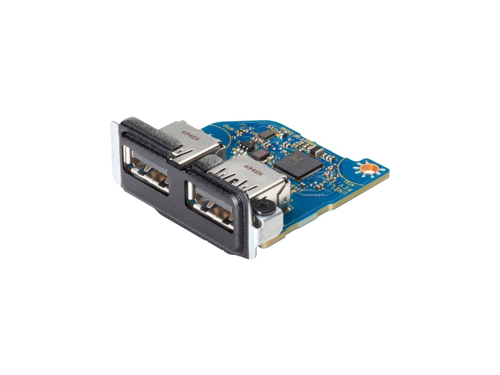 HP Flex IO V2 Card - 2 x USB 3.1 Gen1 Anschluss - für EliteDesk 800 G6, 805 G6; ProDesk 400 G6 (mini desktop)
