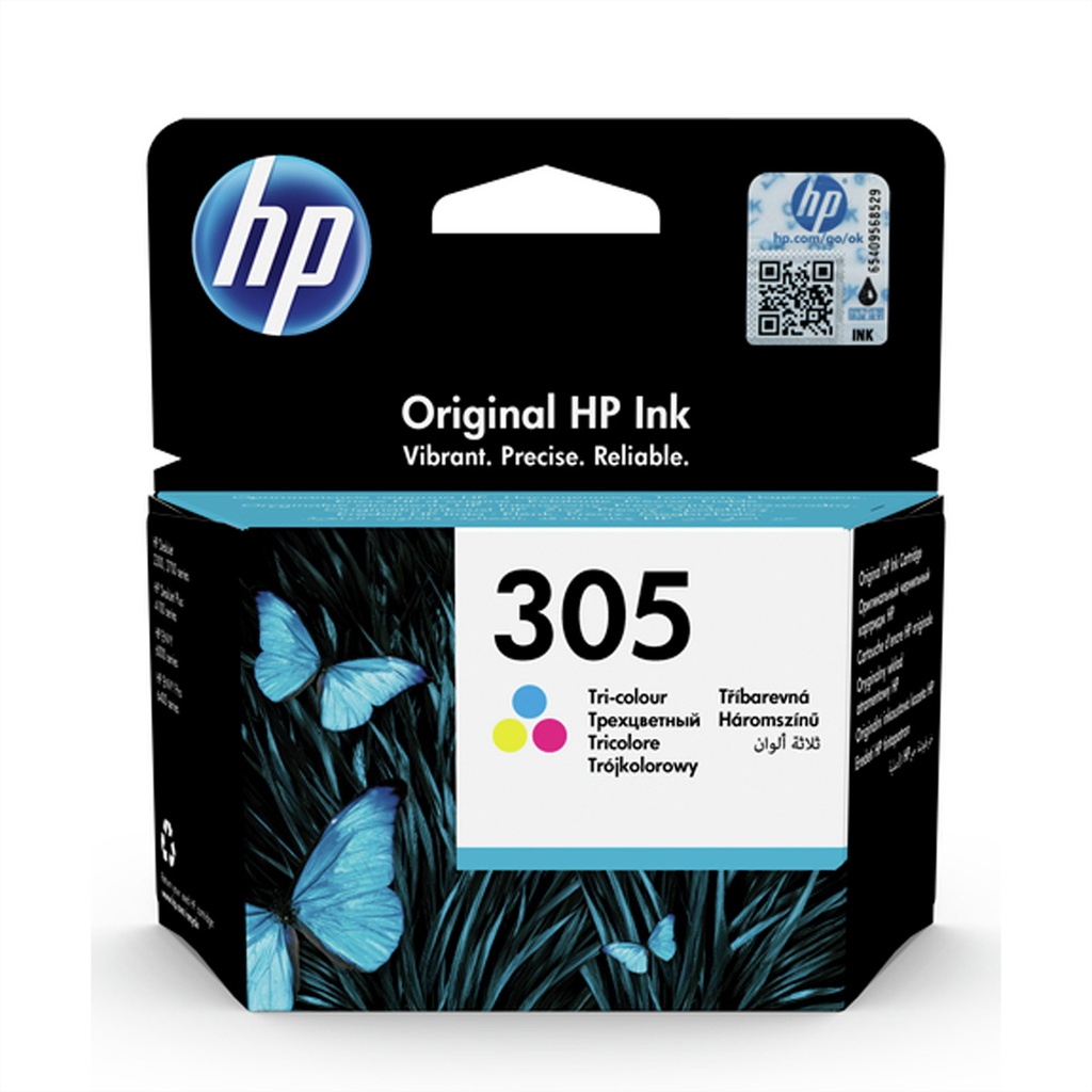 HP 305 Tri-color Original Ink Cartridge - Original - Tintenpatrone