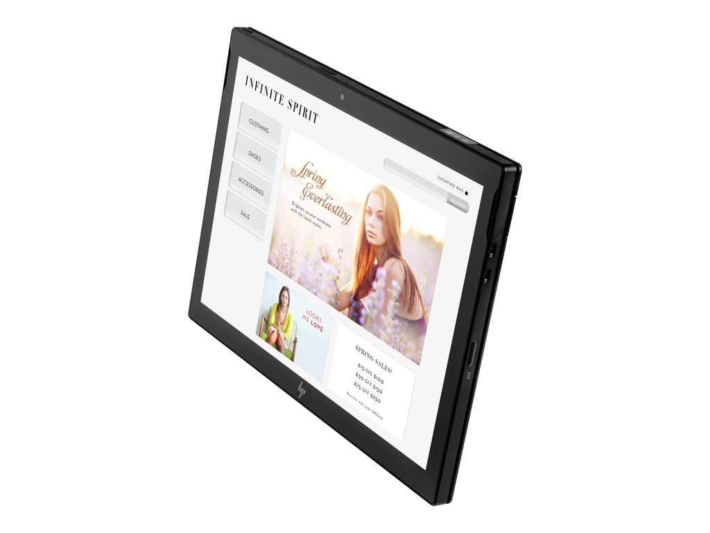 HP Engage Go Mobile - Tablet - Intel Xeon Silver 4410Y / 2 GHz - Win 10 Pro 64-Bit - HD Graphics 615 - 4 GB RAM - 128 GB SSD - 31.2 cm (12.3")