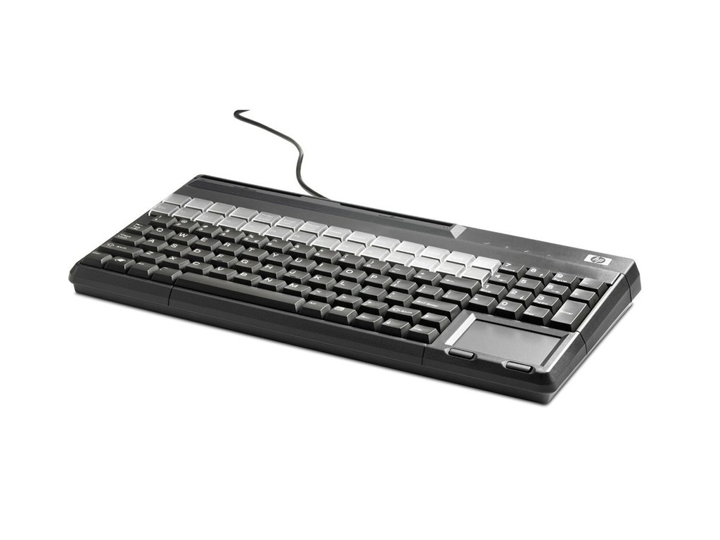 HP POS Keyboard with Magnetic Stripe Reader
