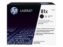 HP 81X - Hohe Ergiebigkeit - Schwarz - original - LaserJet - Tonerpatrone (CF281X)