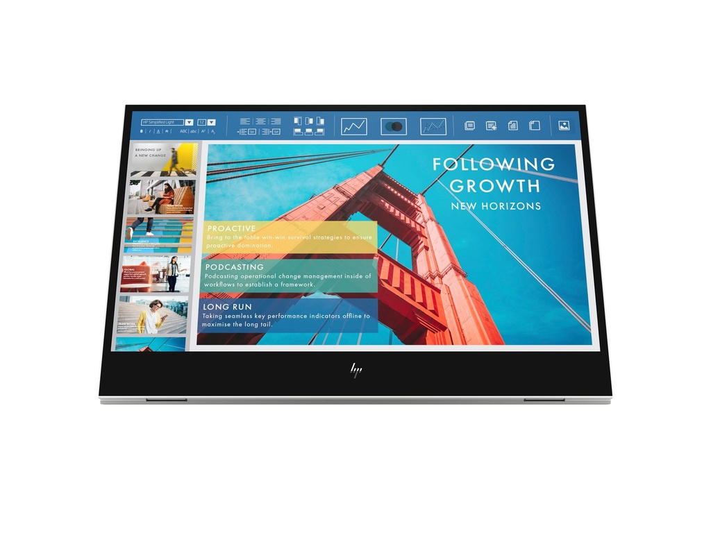 HP E14 G4 Portable - LED-Monitor - 35.6 cm (14")