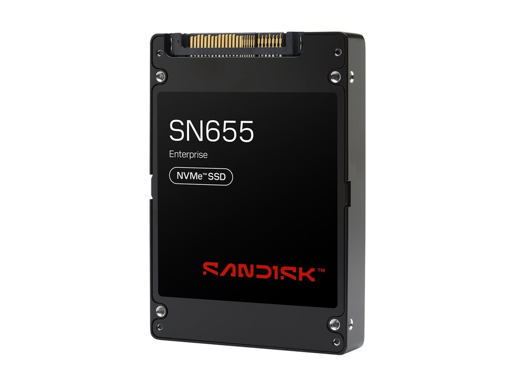 WD SanDisk SN655 - SSD - Enterprise - 15.36 TB - intern - 2.5" (6.4 cm)