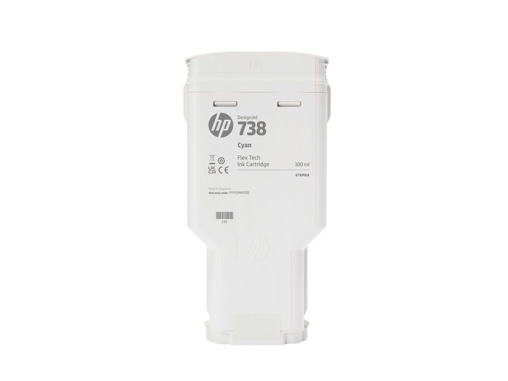 HP 738 - 130 ml - Gelb - original - DesignJet