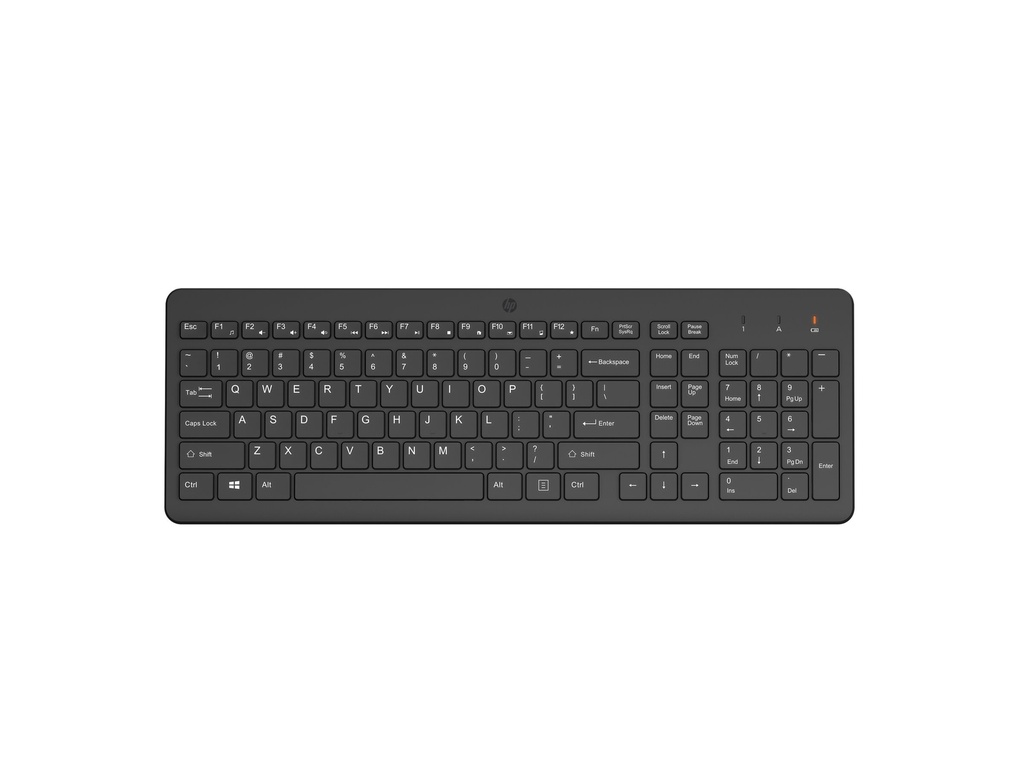HP 220 - Tastatur - kabellos - 2.4 GHz - Deutsch