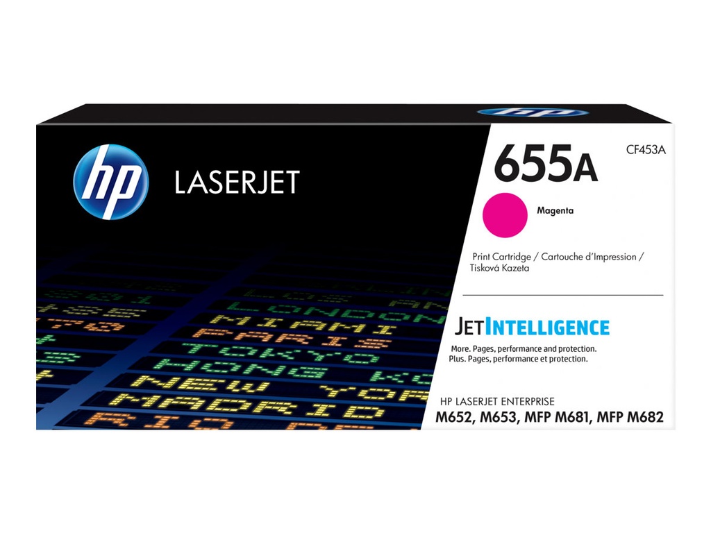 HP 655A - Magenta - Original - LaserJet - Tonerpatrone (CF453A)