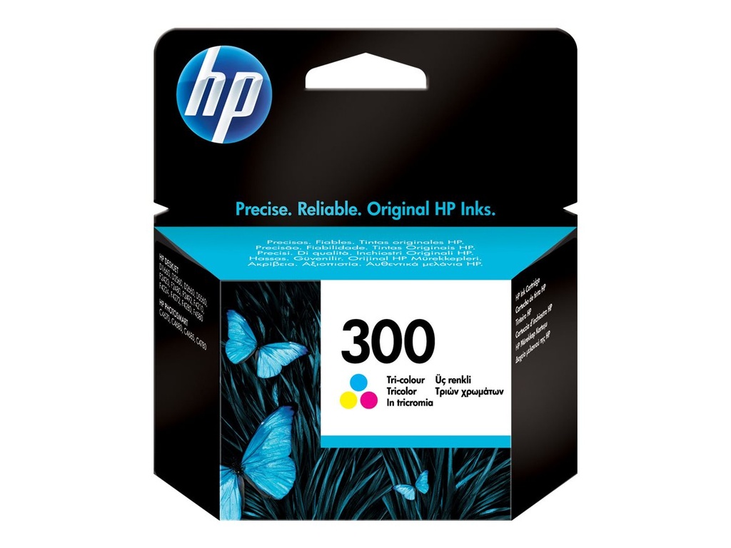 HP 300 - 4 ml - Farbe (Cyan, Magenta, Gelb) -