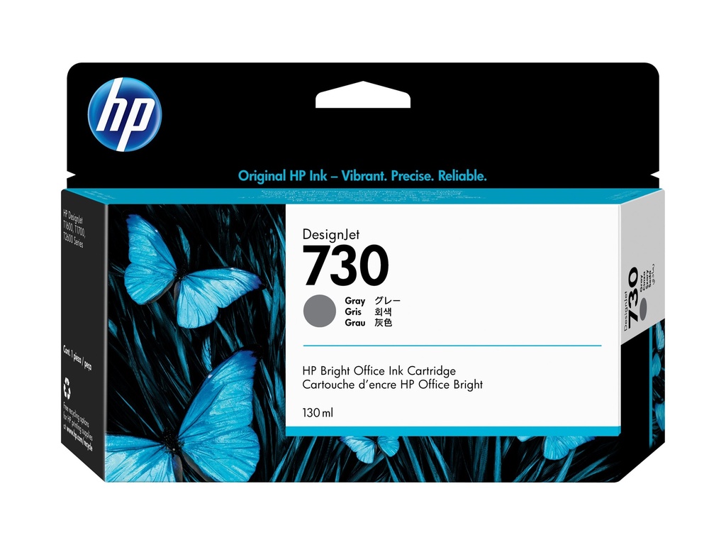 HP 730 - 130 ml - Grau - original - DesignJet