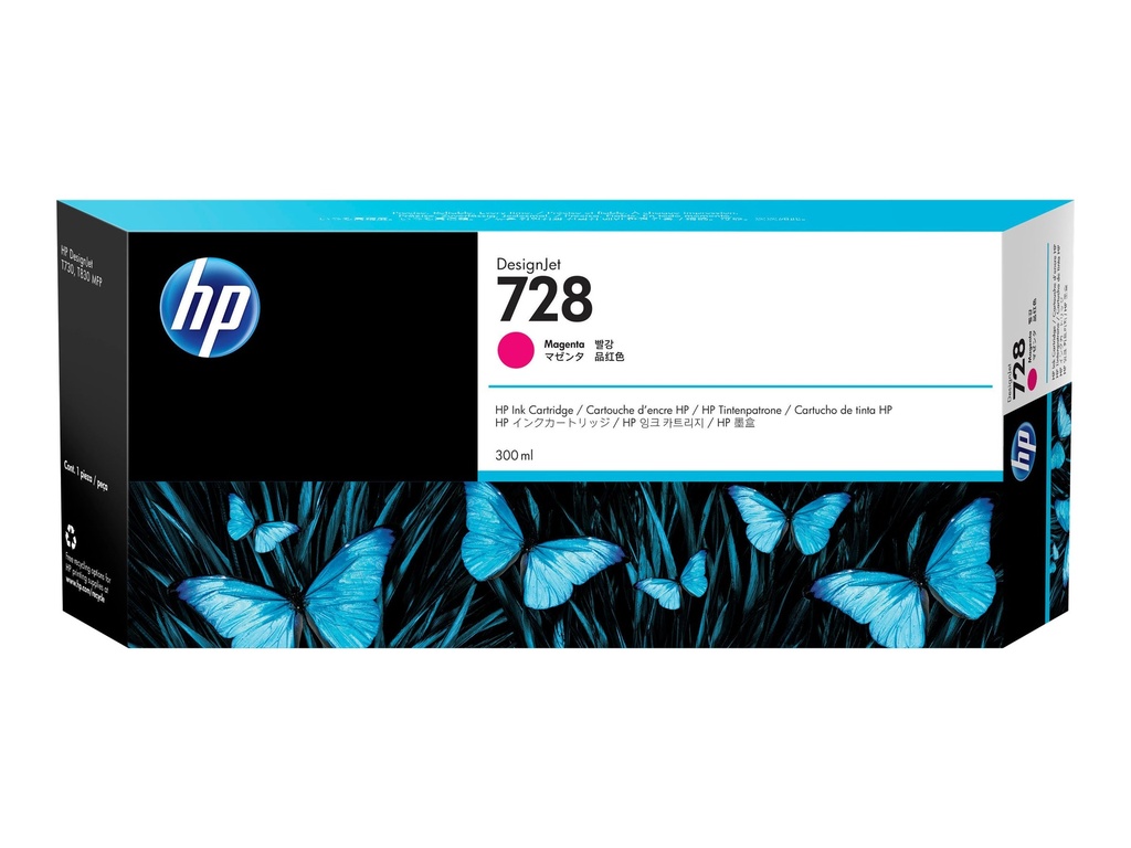 HP 728 - 300 ml - Magenta - original - DesignJet