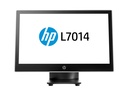 HP L7014 Einzelhandels-Monitor - 14 Zoll - 35,6 cm (14") - Schwarz - Silber - China - 339,8 mm - 41,5 mm - 218 mm