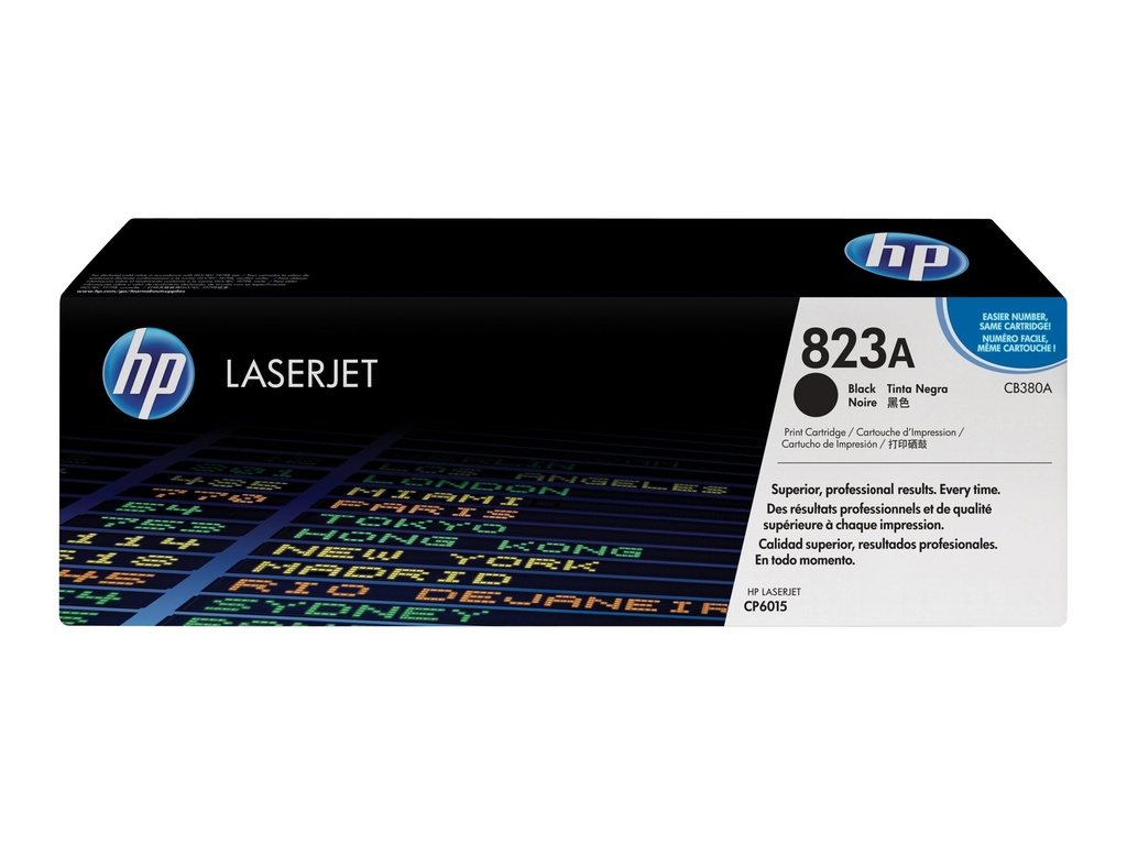 HP 823A - Schwarz - original - LaserJet - Tonerpatrone (CB380A)