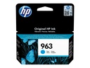 HP 963 - 10.74 ml - Cyan - original - Officejet
