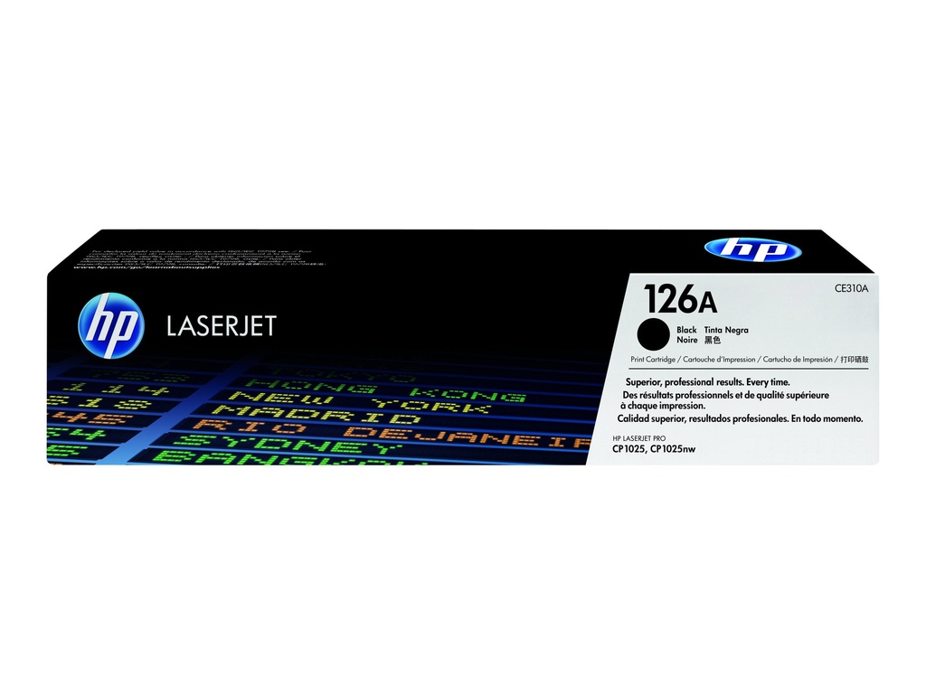 HP 126A - Schwarz - original - LaserJet - Tonerpatrone (CE310A)