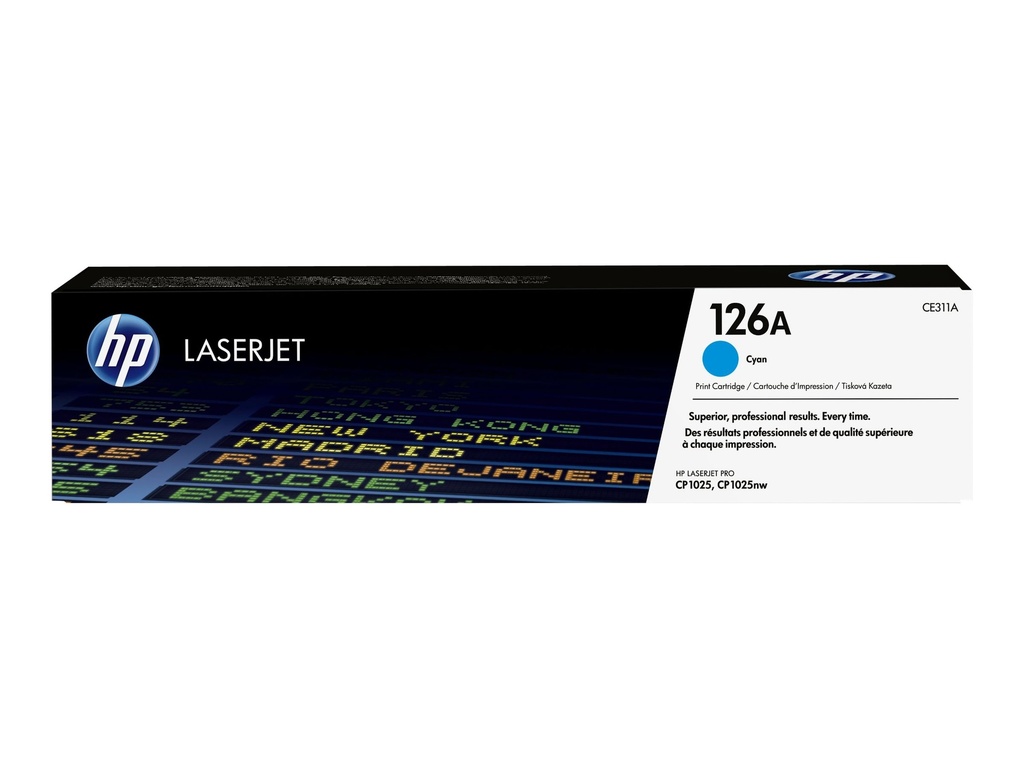 HP 126A - Cyan - original - LaserJet - Tonerpatrone (CE311A)