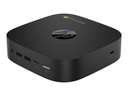 HP Chromebox G4 - Mini - 1 x Celeron 7305 - RAM 4 GB - Flash - eMMC 64 GB - Intel Iris Xe Grafikkarte - 1GbE, Wi-Fi 6E, Bluetooth 5.3 - WLAN: 802.11a/b/g/n/ac/ax (Wi-Fi 6E)