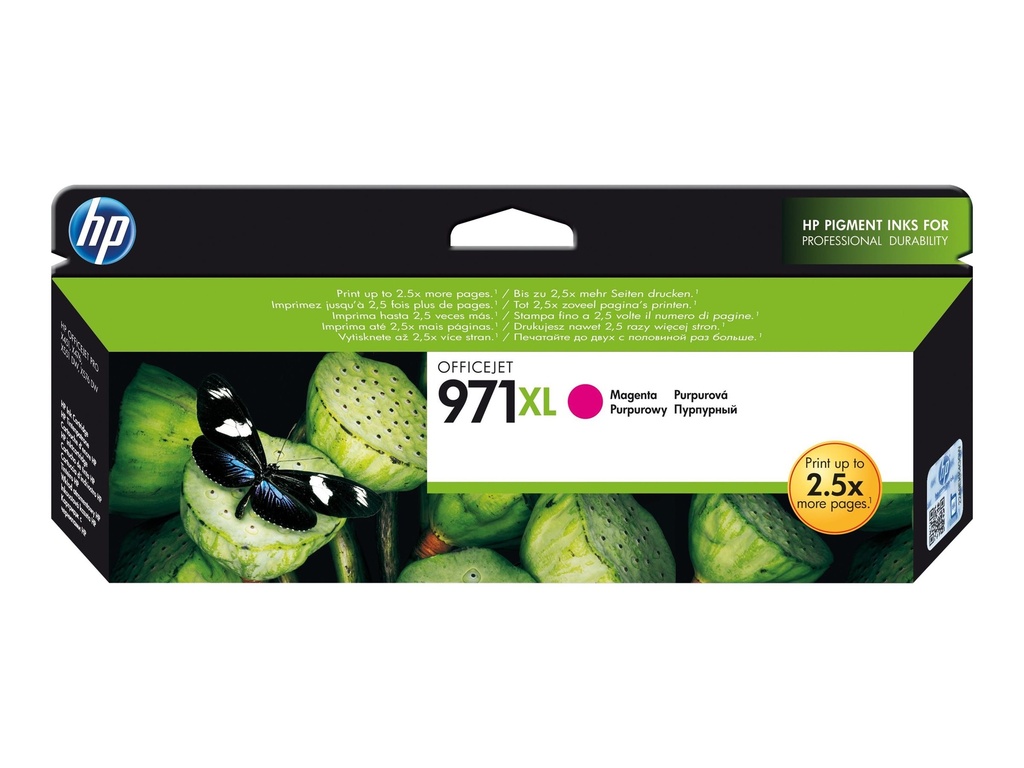 HP 971XL - Hohe Ergiebigkeit - Magenta - original
