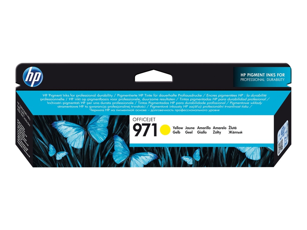 HP 971 - Gelb - original - Tintenpatrone - für