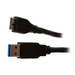 Synergy 21 S215312 - 3 m - USB A - Micro-USB B - USB 3.2 Gen 1 (3.1 Gen 1) - Männlich/Männlich - Schwarz - Kabel - Digital/Daten