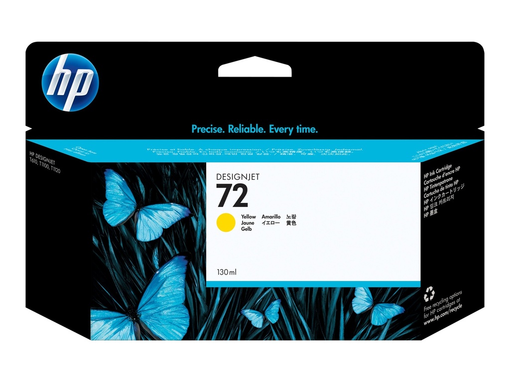 HP 72 - 130 ml - Gelb - original - DesignJet