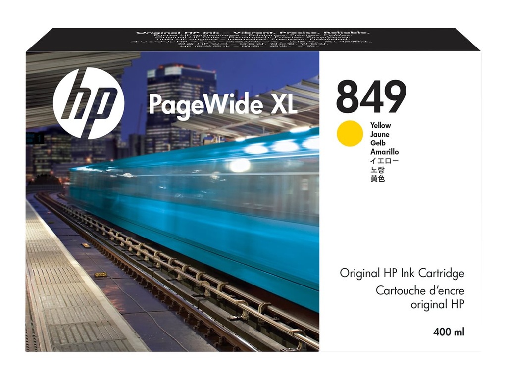 HP 849 - 400 ml - Gelb - original - PageWide