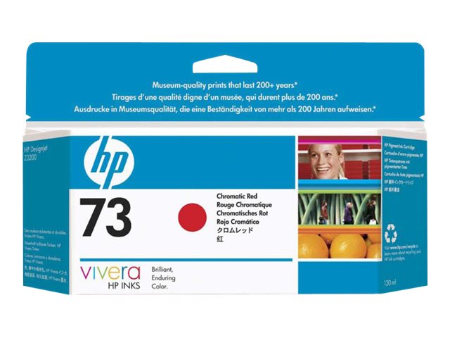 HP 73 - 130 ml - Chromatic Red - original - DesignJet