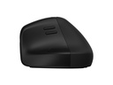 HP 920 - Vertikale Maus - ergonomisch - 6 Tasten - kabellos - 2.4 GHz, Bluetooth 5.3 - kabelloser Empfänger (USB)