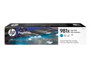 HP 981X - 116 ml - Hohe Ergiebigkeit - Cyan - original