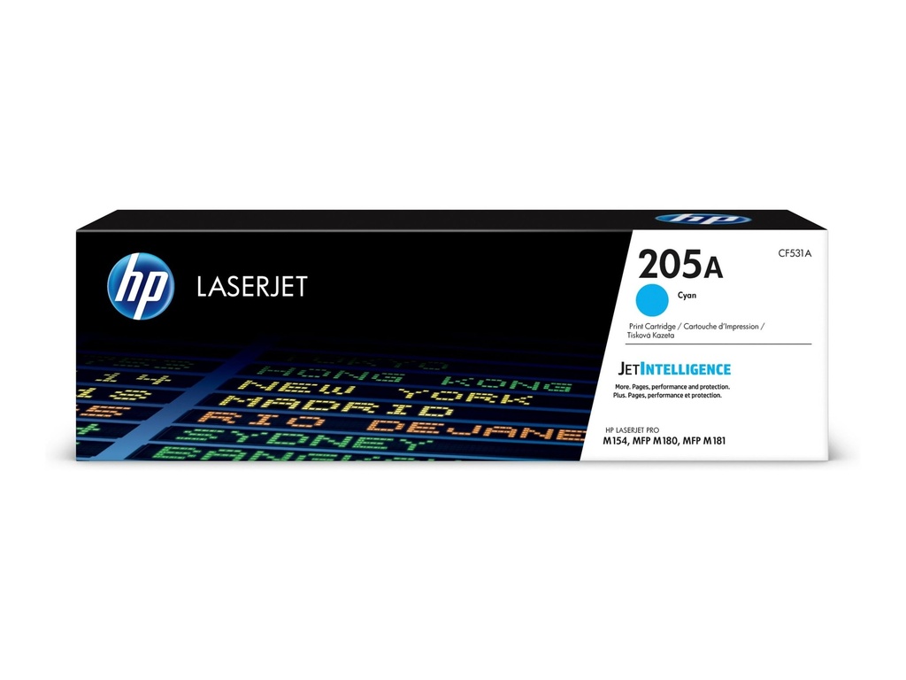 HP 205A - Cyan - original - LaserJet - Tonerpatrone (CF531A)