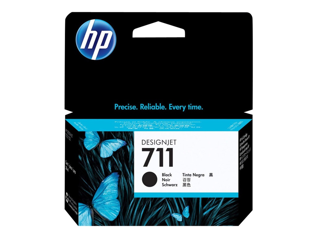 HP 711 - 38 ml - Schwarz - original - DesignJet