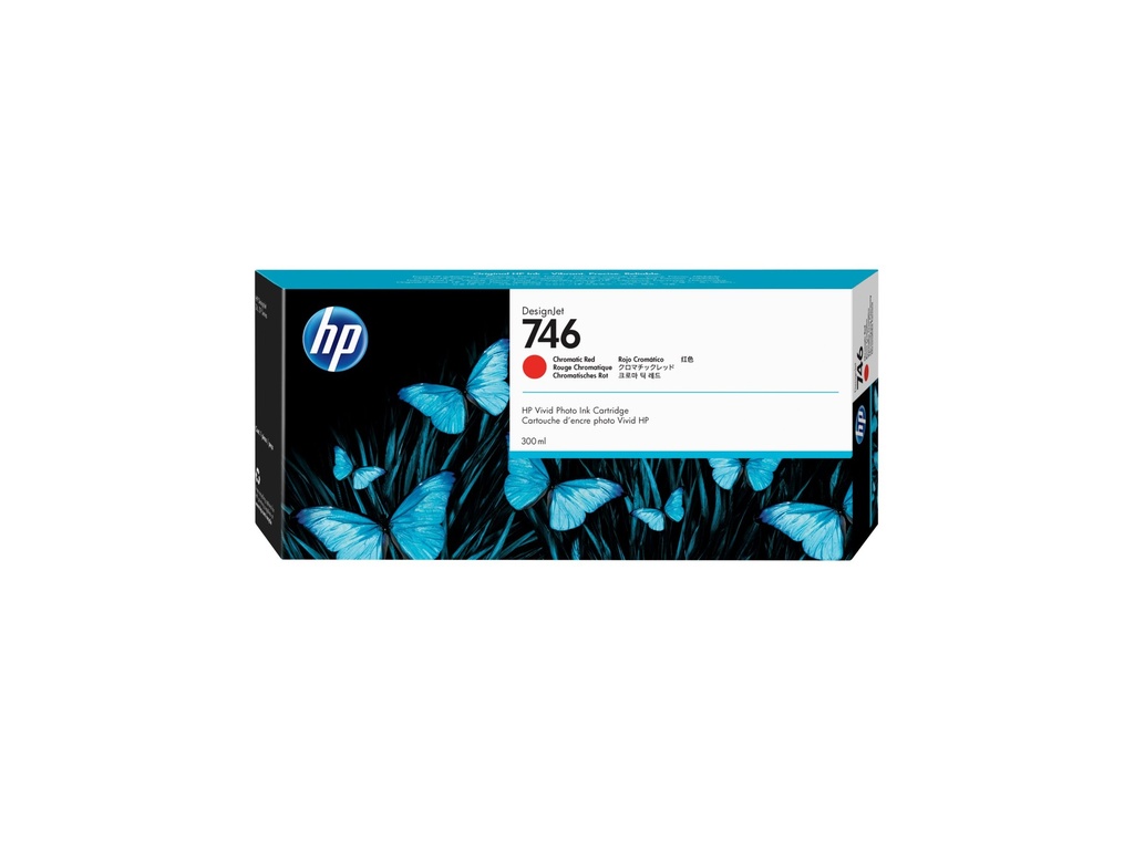 HP 746 - 300 ml - Chromatic Red - original