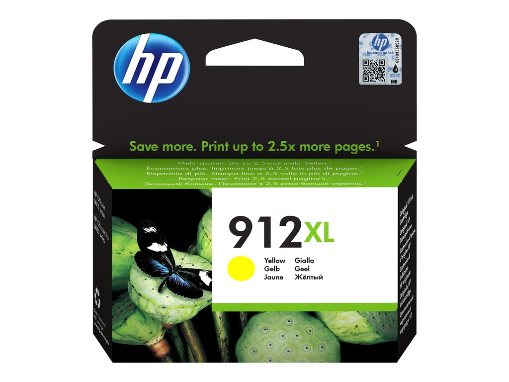 HP 912Xl - - Hohe Ergiebigkeit - Gelb - Original - Tintenpatrone